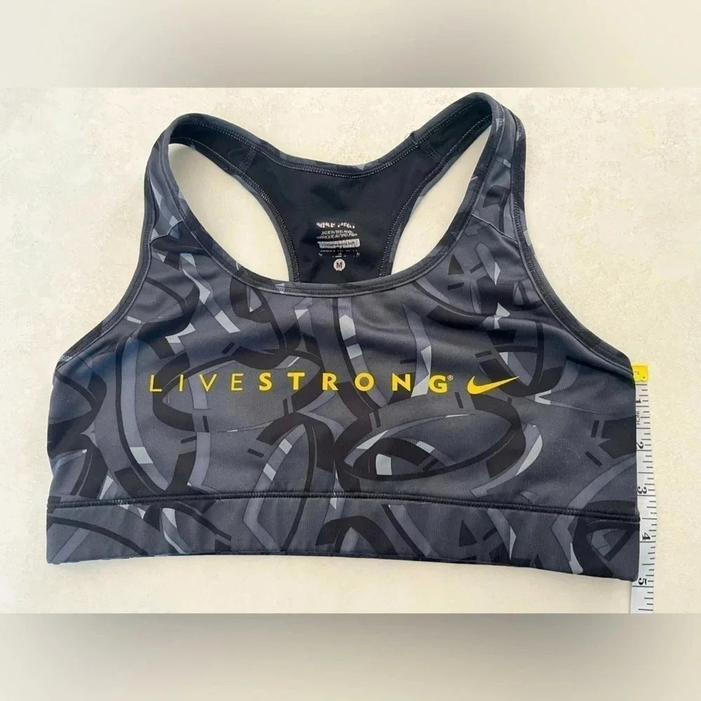 Nike Livestrong/💰2 FOR $10💰 Sports bra/ Racerback/ Size US M - Picture 7 of 8